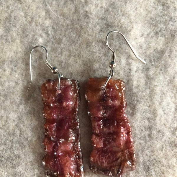 Bacon Earrings