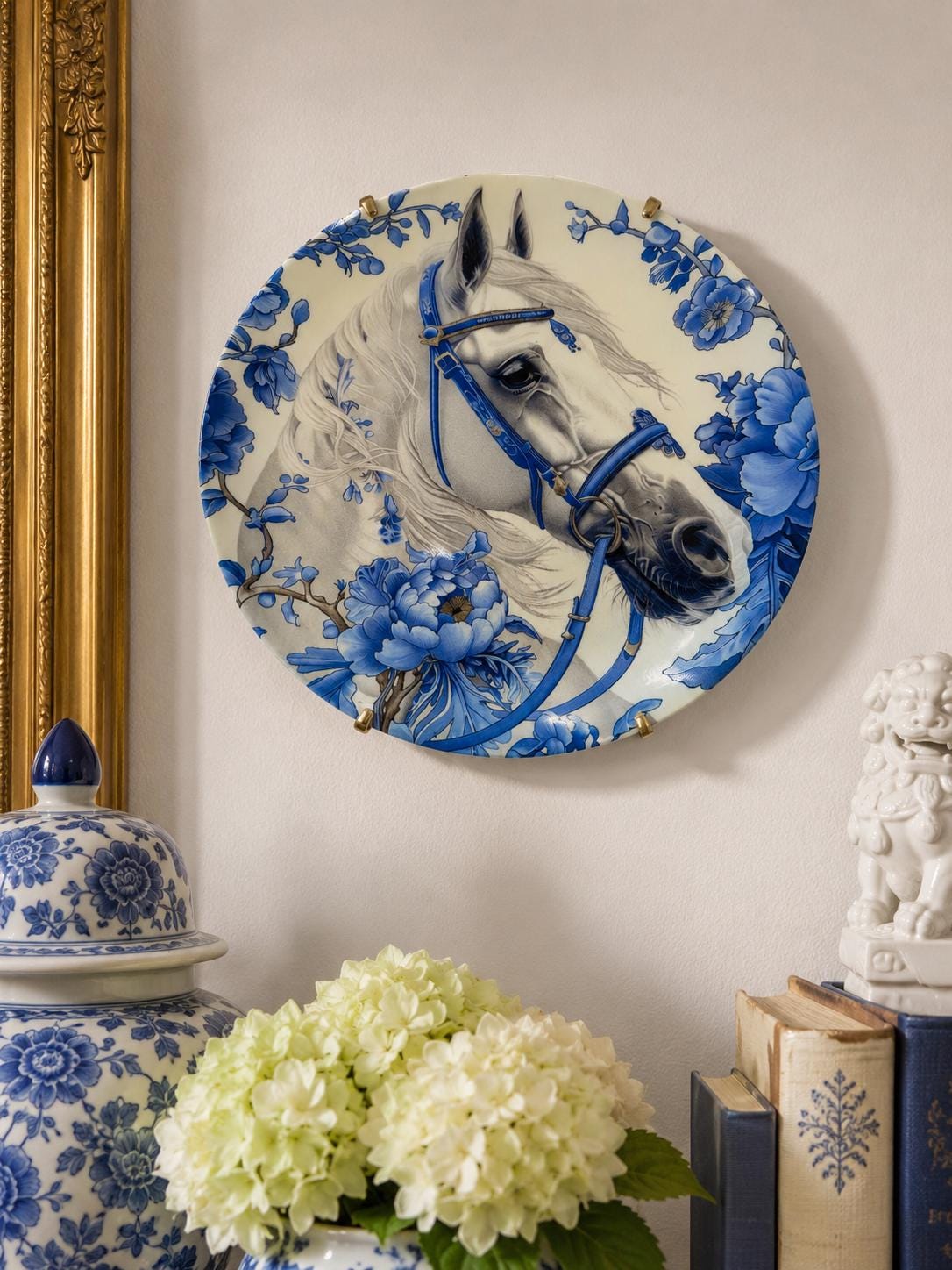 Vintage Horse Plates Blue - Etsy - Page 2