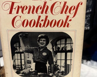 El libro de cocina del chef francés de Julia Child – Tapa dura vintage de los años 60 con sobrecubierta – Knopf Borzoi