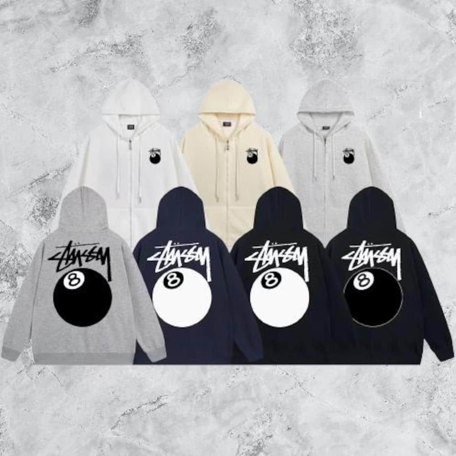 Stussy 8 Ball Xl - Etsy