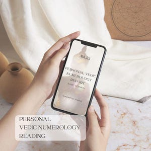 Informe personal de numerología védica • Lectura del número del destino • PDF digital • Lectura de la fecha de nacimiento • Análisis del camino del alma • Básico