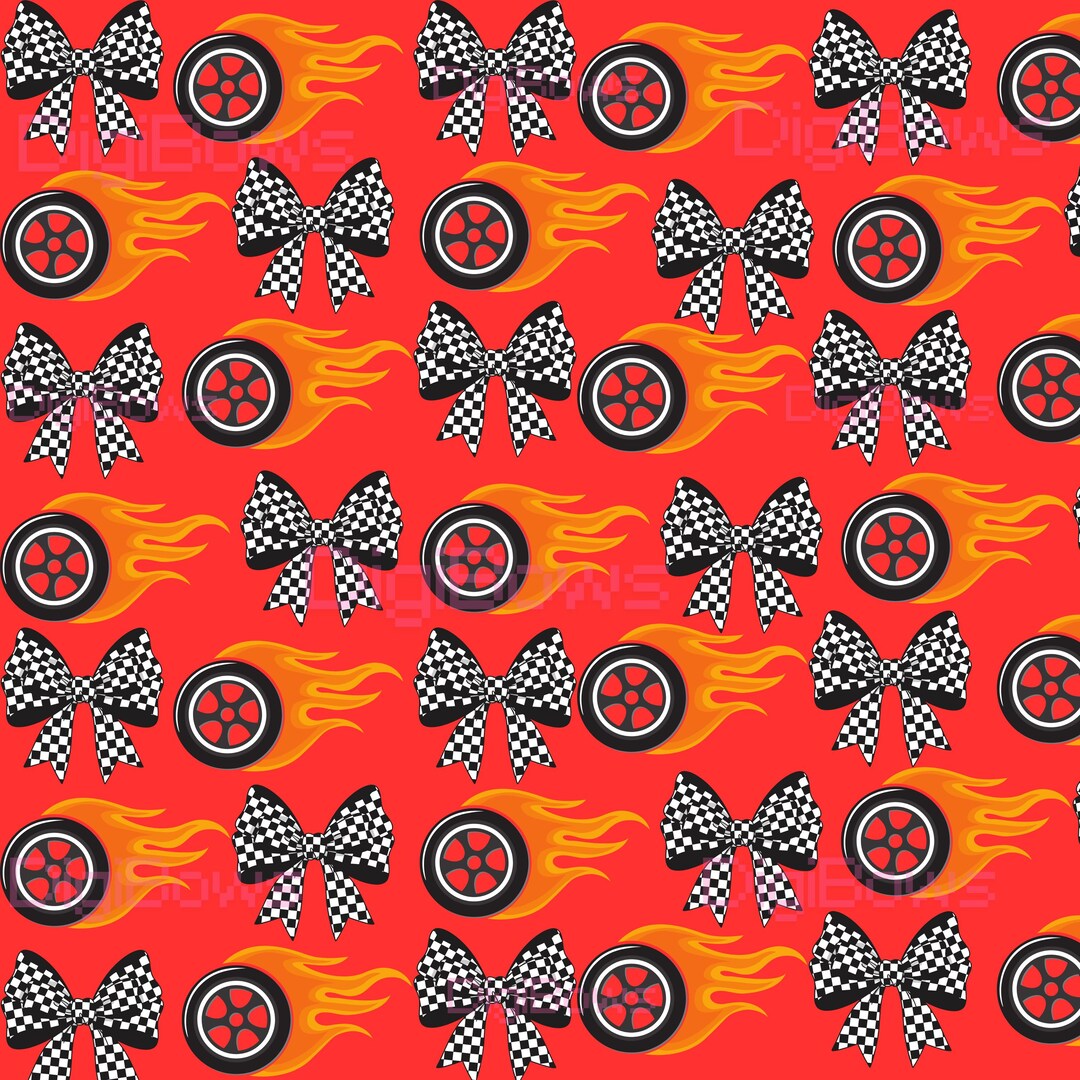 Auto Racing Pattern Race Car Inspired Pattern - Etsy