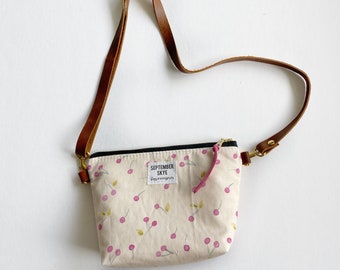 Little girl purse in cherry - girl bag - gifts for girls -  girl birthday party favor