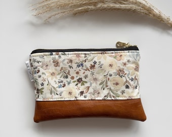 Coin purse Josephine floral - lipstick organizer - purse organization