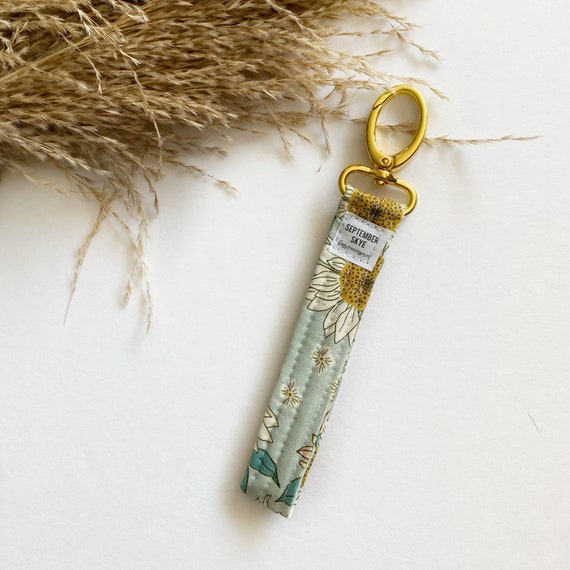 Sunflower Keyfob Wristlet