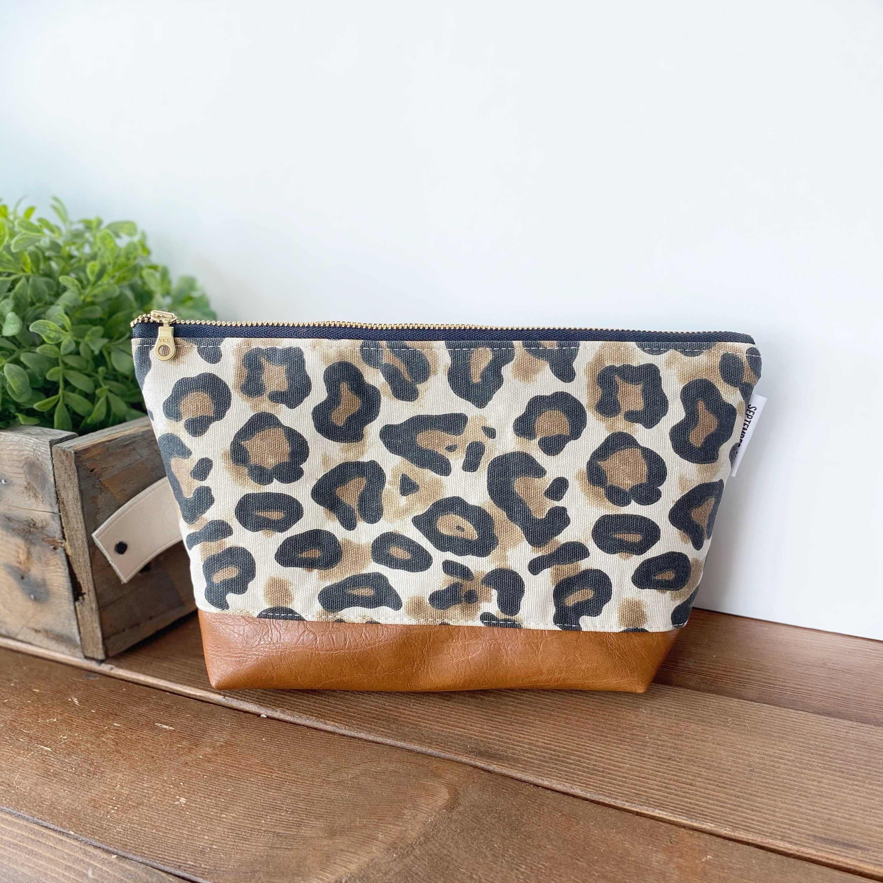 Leopard Makeup Bag - Etsy Leopard Makeup Bag - Etsy