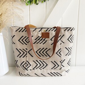 Mud pie leather initial tote bag hot sale