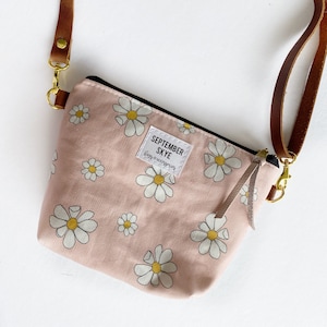 Sac à main petite fille marguerite rose - sac fille - cadeaux pour filles - cadeau d'anniversaire fille