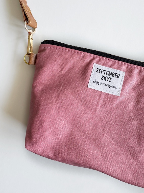 Kleine Mädchen Handtasche in Rosa Glitzer Mädchen Tasche