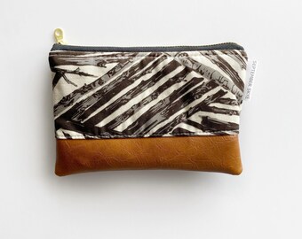 CLEARANCE- Coin purse in log jam