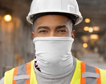 Polaina facial sarcástica divertida / Mascarilla antipolvo para construcción, cubrecuello para ciclismo