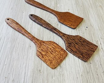 Espátula de madera de coco