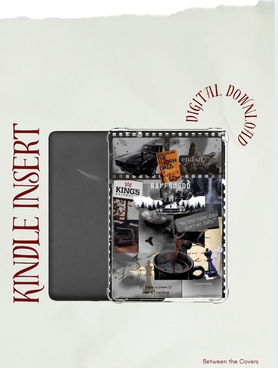 Ravenhood Series inspired Kindle insert
