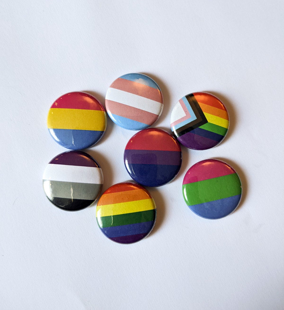 LGBTQ Pride Flaggenknöpfe Kleine 1inch Pins Sexuality Flags Etsy.de