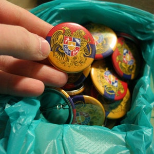 50 Custom Pinback Buttons MEDIUM 1.5 inch Bulk Order Personalized Badges image 4