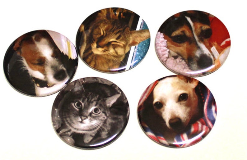 Custom Pocket Mirrors 2.25 inch Personalized Set of 10 Mirrors image 2