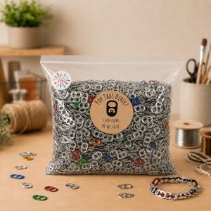 5,000+ Pop Tabs in Bulk Soda Can Tops - Great for Charity & Crafts!