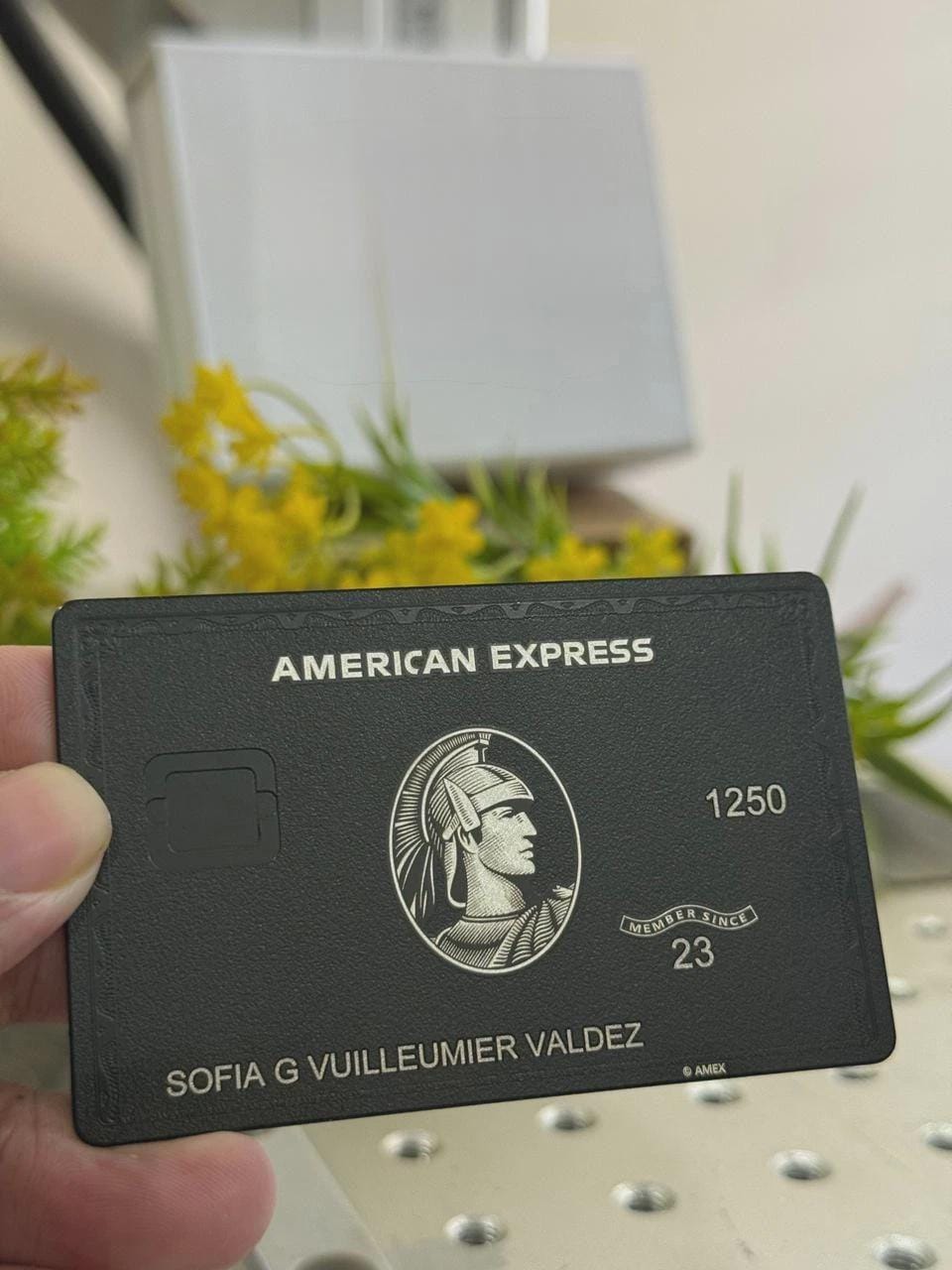 Amex centurion card replica - Etsy 日本