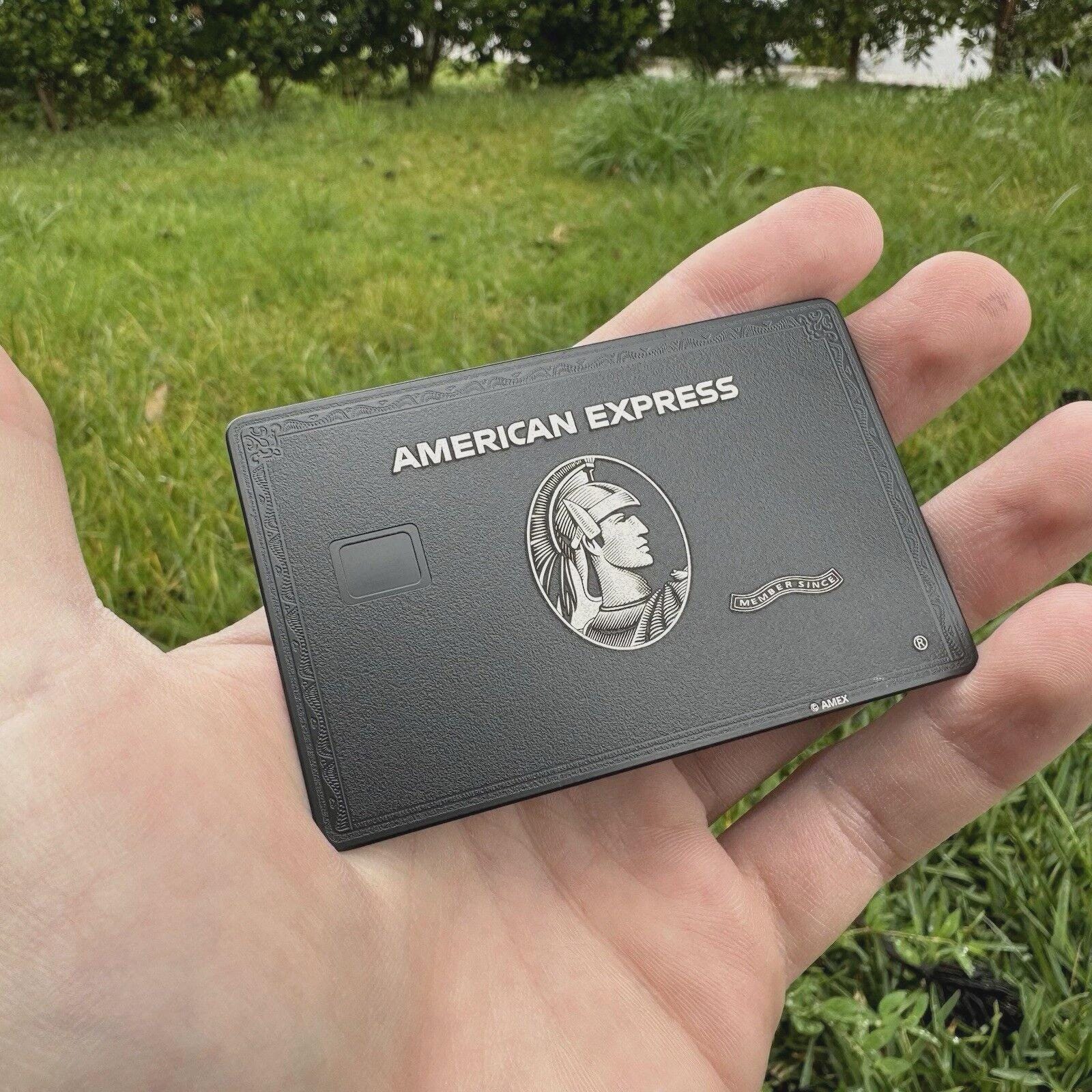 ブラックカード アメックス AMEX Amex - 印字可能 日本 受注生産◇AMEX