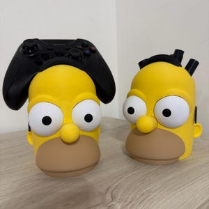 Homer Simpson Controller-Halter oder Stifthalter / Porta Penne oder Supporto für Homer Simpson-Controller