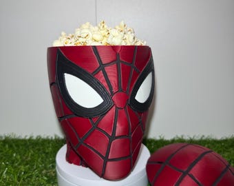 Bucket PopCorn Spiderman Film Cinema