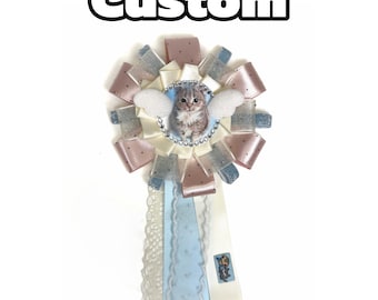 Handmade Personalized Pet Rosette — Custom Pet Gift