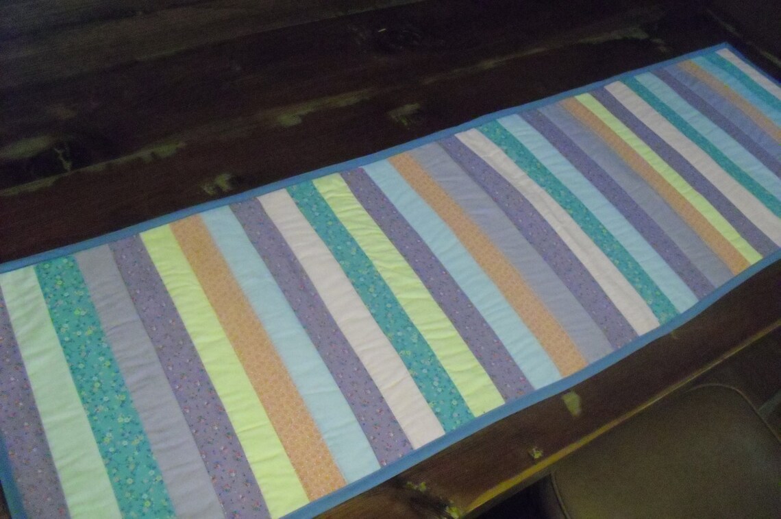 Pastel Table Runner Etsy