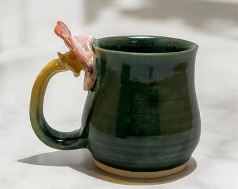 Handmade Ceramic Mushroom Mug