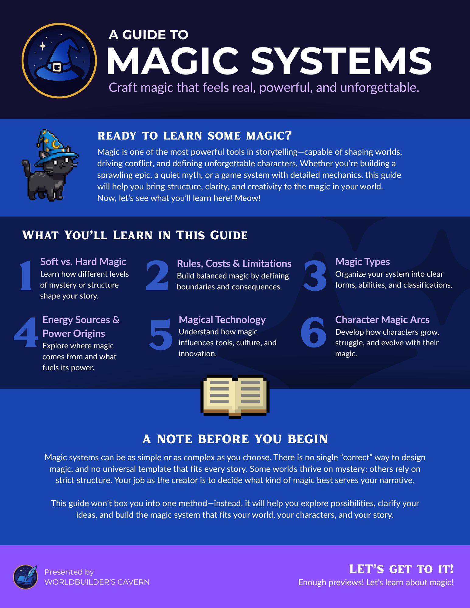 Magic System Physics A Guide To: Magic Systems (PDF Guide) - Etsy