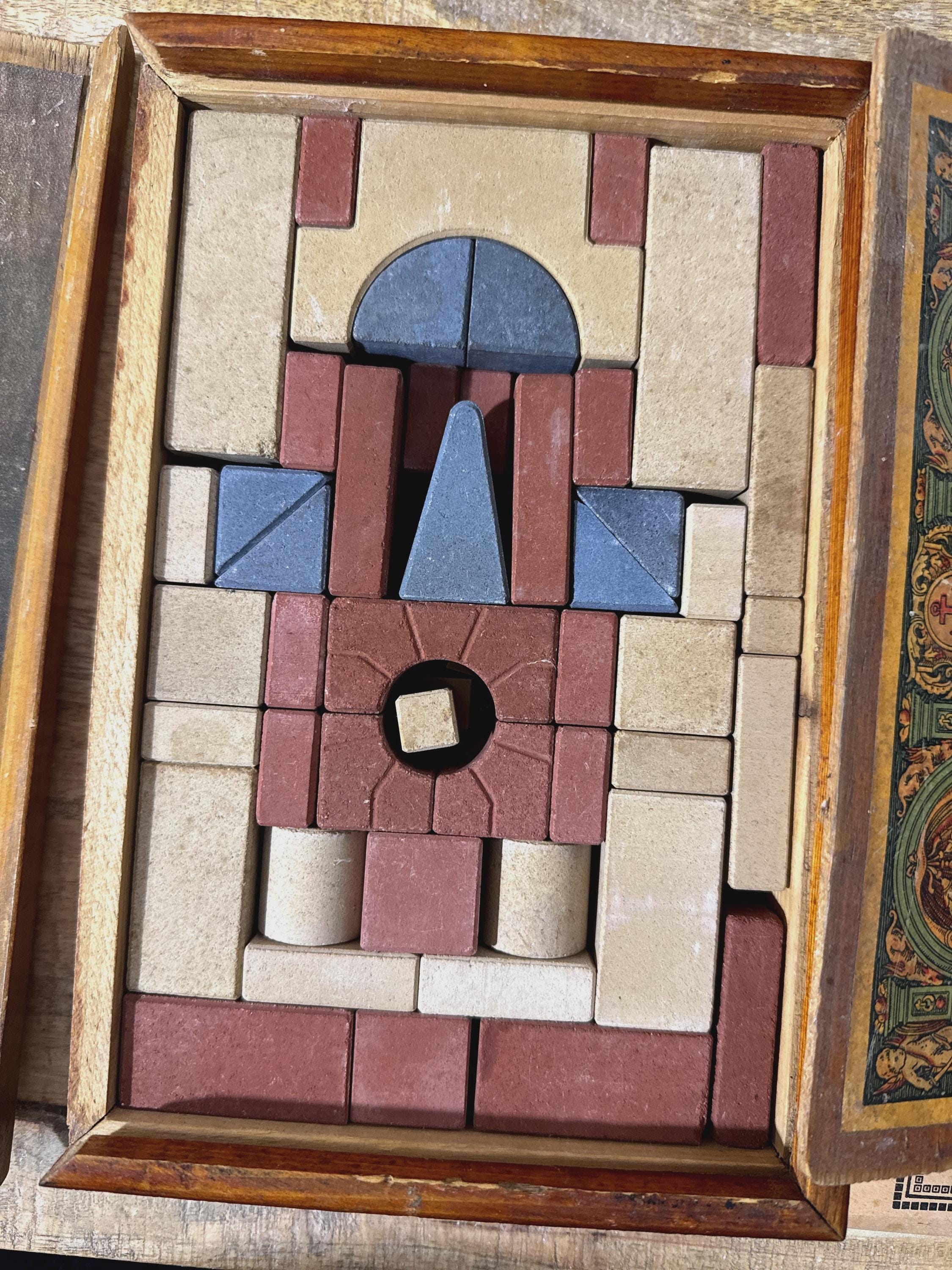 Vintage Stone Building Blocks - Etsy
