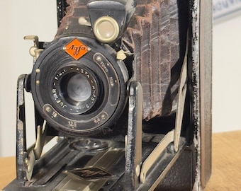 Antique Agfa Billy Folding Camera c.1930 | German Vintage Camera | Medium Format Film Camera | Analogue Photography