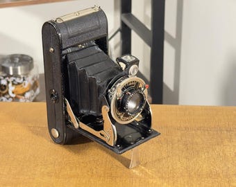 Working 1930s Luminor Manufrance Folding Camera | French Medium Format 6x9 Camera | Professionally Cleaned
