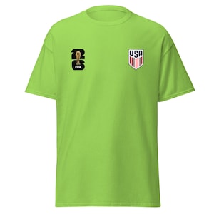 USA FifaWorld Cup 2026 T-Shirt - US Soccer Crest & Fifa Logo White Tee