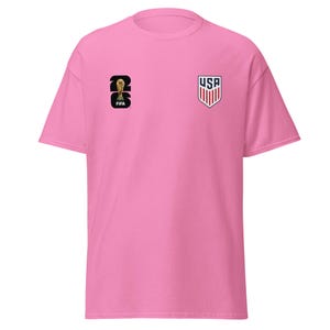 USA FifaWorld Cup 2026 T-Shirt - US Soccer Crest & Fifa Logo White Tee