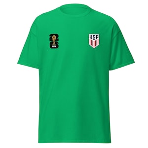 USA FifaWorld Cup 2026 T-Shirt - US Soccer Crest & Fifa Logo White Tee