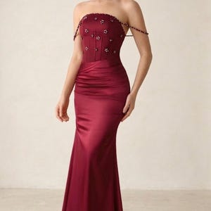 embellished bridesmaid dresses uk Picasso Blush Pink Embellished Bridesmaid Maxi Dress UK16 / Blush Pink