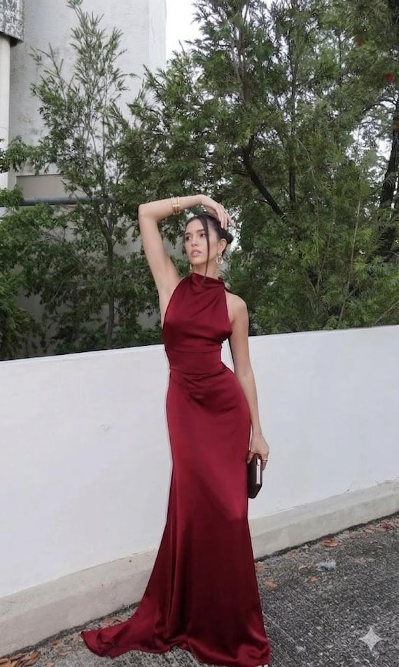 burgundy satin mermaid dress Buy Corset – Elegant High Waist Maxi Evening Party Gown Online in India Royal Blue Length