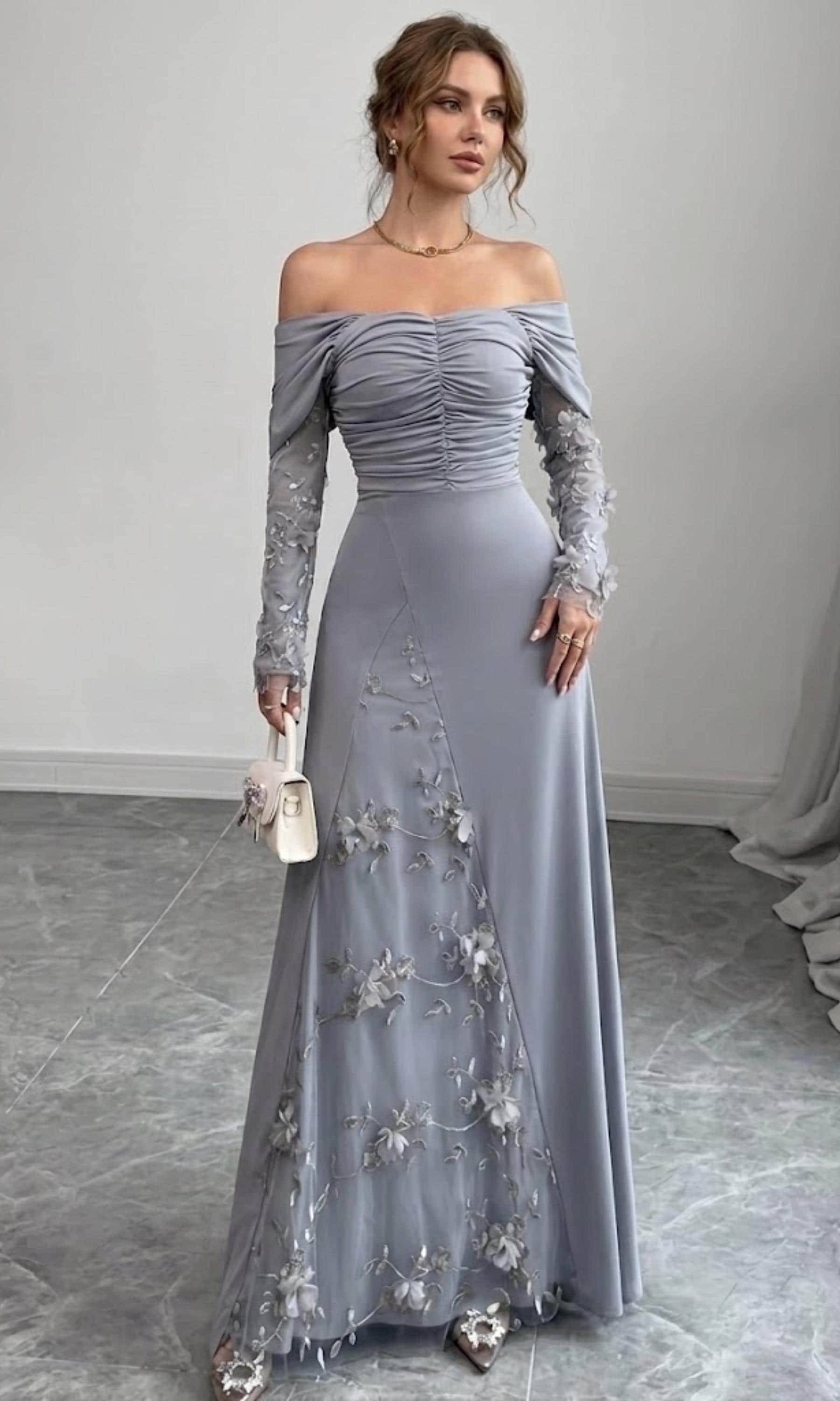 white christmas dresses Off Track Black Bodycon Midi Dress With Sheer Sleeves – Club L London