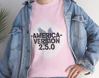 America Version 2.5.0 Graphic T-Shirt for USA 250th Anniversary