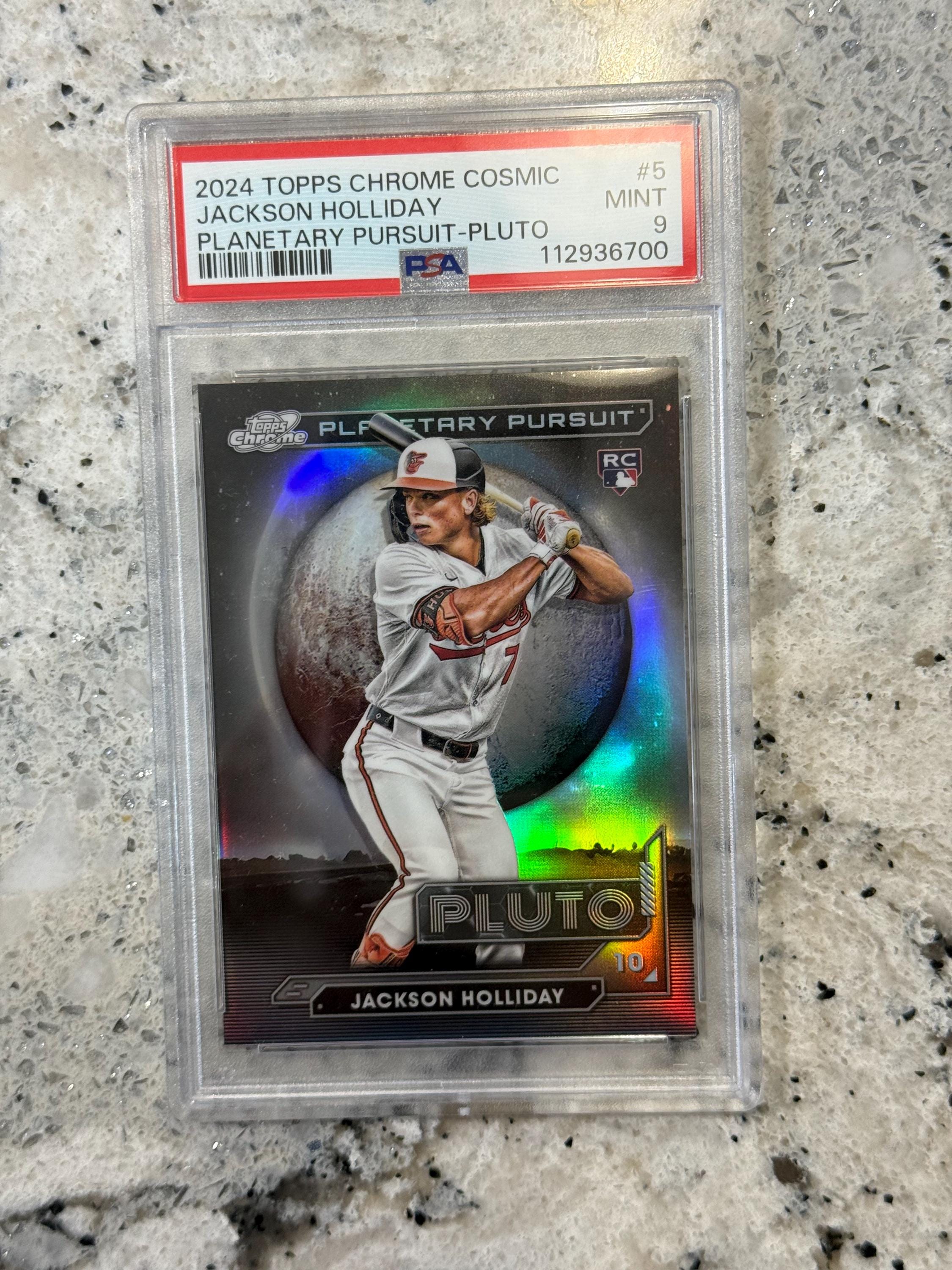 2024 Topps Chrome Cosmic Planetary Pursuit Pluto – Jackson
