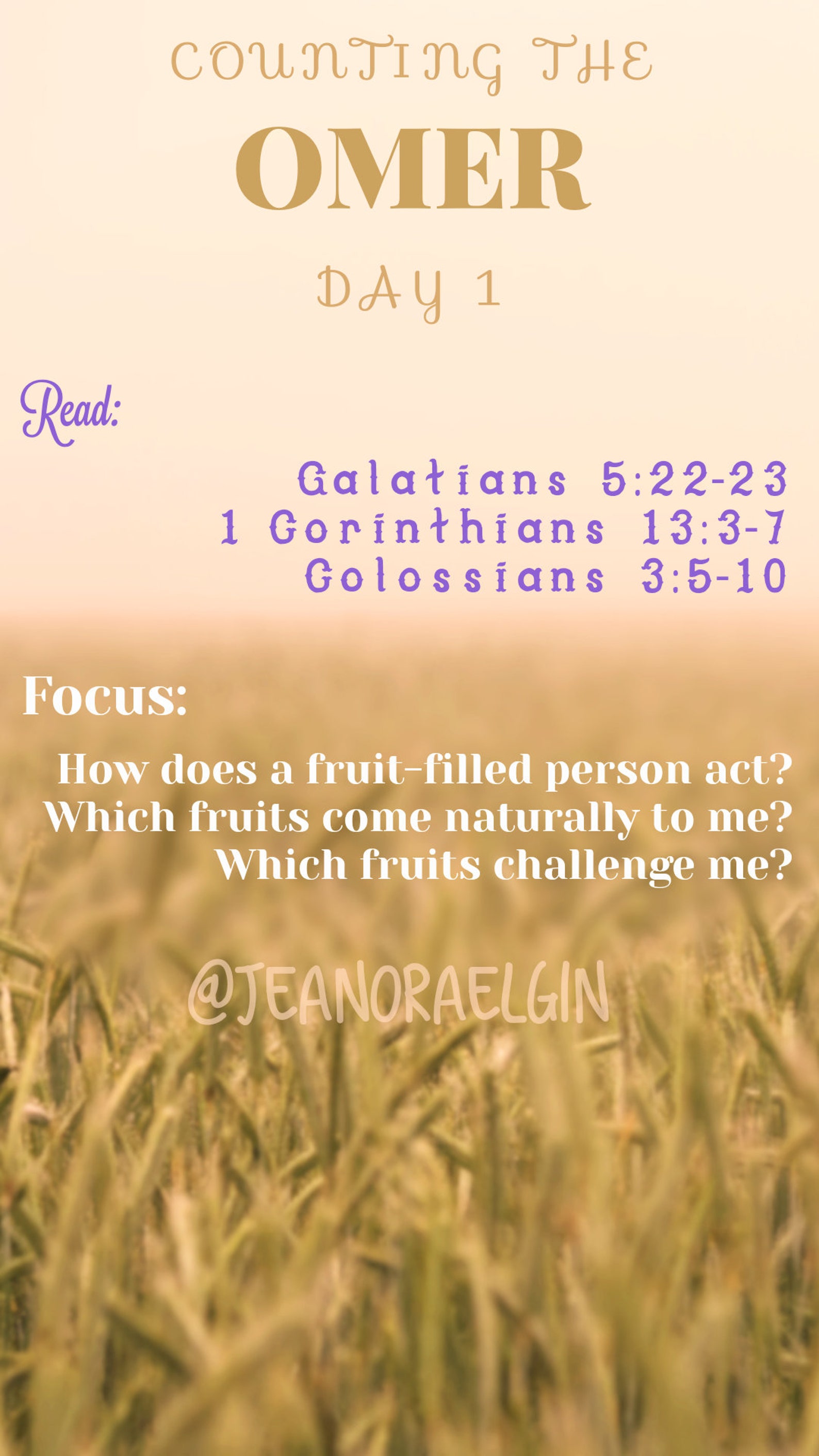 Counting the Omer Scripture Cards Bible Study Etsy