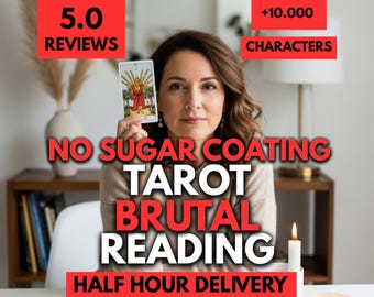 Brutal Tarot Reading | Honest, Direct Insight (Same Hour Delivery)