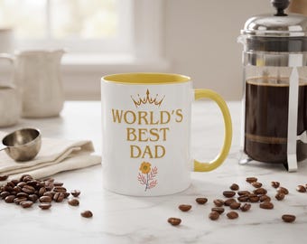 World's Best Dad Mug Fathers Day Gift Dad Coffee Mug Gift for Dad