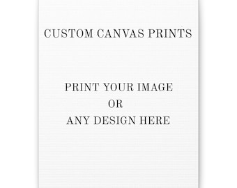 Custom Photo Canvas Print, Framed Wall Art, Personalized Memory Gift