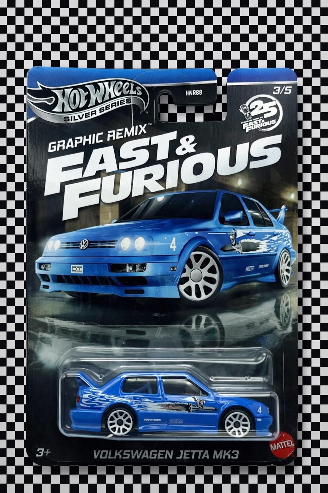 Hot Wheels Fast and Furious Silver Series Graphic Remix Volkswagen