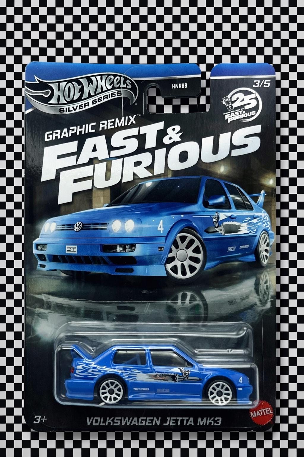 Hot Wheels Fast and Furious Silver Series Graphic Remix Volkswagen