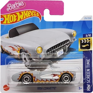 Hot Wheels 1956 Corvette – Barbie Movie Screen Time Diecast