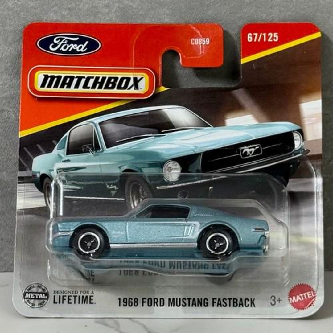 Matchbox 1968 Ford Mustang Fastback - 67/125 - M Case 2025 - Etsy