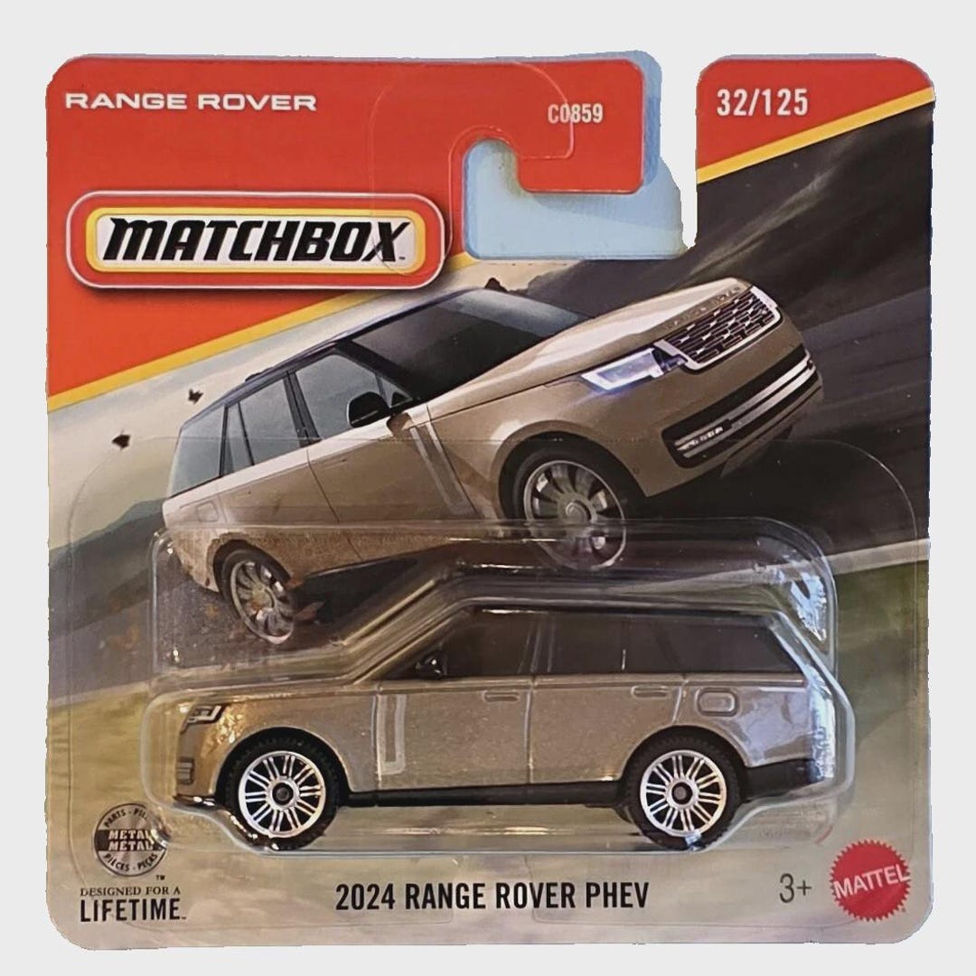 Matchbox Range Rover Gold Matchbox 2024 Range Rover PHEV 1:64 Diecast Metal (new 2025) - Etsy