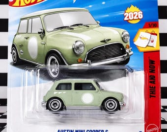 Hot Wheels Austin Mini Cooper S - New Case 2026 Rare Short Card